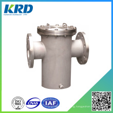 Customized Self Cleaning Stainless Steel Basket Filter